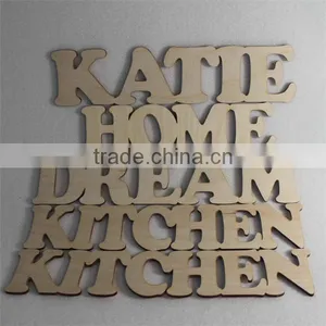 Wholesale Unfinished Wooden Alphabet Letter Educational Toys for Craft Gift and Decoration thumbnail-2