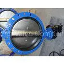 Good Seal Performance GG25 / GGG40 / GGG50 Body Single Flanged Butterfly Valve thumbnail-1