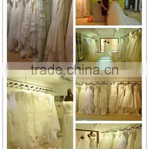 High Quality Charming Style Lace Sweetheart Neckline Appliqued Ball Gown Bridal Dress TS302 thumbnail-4