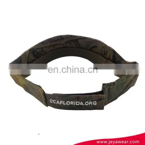 Custom Camo Sun Visor Cap OEM Camo Navy Caps Hats thumbnail-4