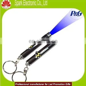 Metal Projector Torch Key Chains thumbnail-6