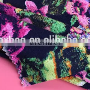 Shaoxing Winfar Single Jersey Knitting Cupra Spandex Printed Rayon Fabric for Garment thumbnail-6