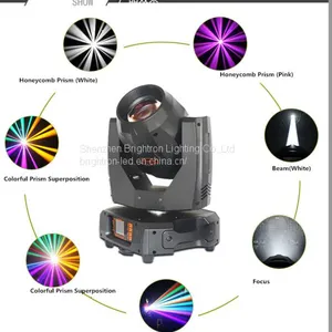 Wholesale Stage Lighting 240w Sharpy 8r Beam Moving Head Lights thumbnail-5