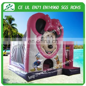 Cat Bouncers Inflatables, China Inflatables Combo, Inflatable Bouncer With Slide thumbnail-1