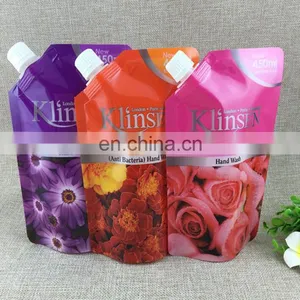 Various High Quality Custom Transparence Stand up Spout Pouch for Laundry thumbnail-1