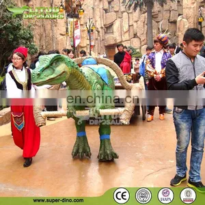 Animatronic Walking Dinosaur With Carriage thumbnail-4