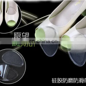 Premium Ball of Foot Cushion . Self-adhesive Soft Silicone Gel Pads Reduce Foot Pain.#DYJ-01 thumbnail-3
