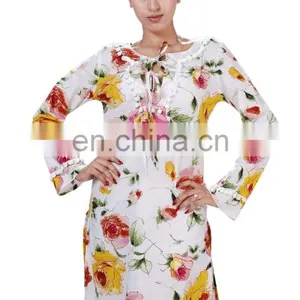 Printed Cotton Beachwear Kaftan thumbnail-1