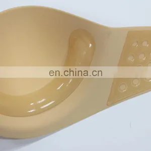 ES6641 China Wholesaler One -piece Sexy Adhesive Push up Invisible Bra for Girls thumbnail-5