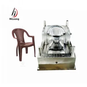 Cheap Injection Molding Plastic Chairs Mould With Back Insert thumbnail-1