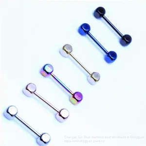 Simple External Teeth Square, no Edges and Corners, Earrings, Titanium, Steel, Earrings, Source Manufacturers Wholesale thumbnail-2