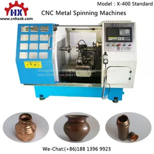 X-400 Standard CNC Metal Spinning Forming Lathe Machines Equipment Competitive Price for Sale thumbnail-1