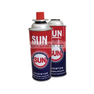 China Refillable Aerosol Empty Spray Butane Gas Can 227g and Tin Box Empty Packaging Boxes thumbnail-5
