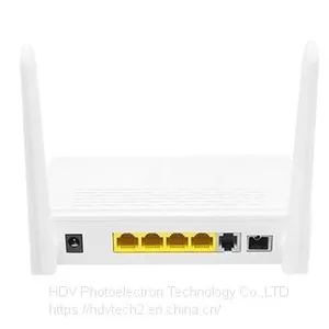 XPON Both Gpon and Epon ONU 1GE 3FE Phone for Family Gateway WIFI With 2 Antennas thumbnail-1