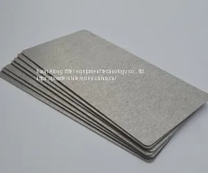 Microporous Precision Filter Plate, Powder Sintered Porous Plate, Microporous Metal Filter Plate thumbnail-1