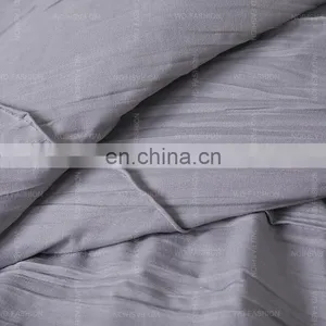 Home Bedroom Bedding Quilt Pillow Set Solid Color Bedspread Household Quilted Quilt Cover Embossed Bedspread Set thumbnail-2