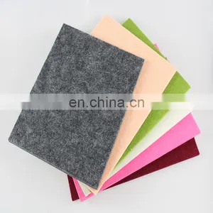 Eco-friendly Colorful Polyester Fiber Acoustic Panel Easy Install thumbnail-1
