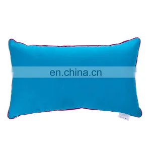 Decorative Throw Pillow Covers Square Outdoor Couch Personalized Printed Pillow Cushion With Piping Edge thumbnail-3