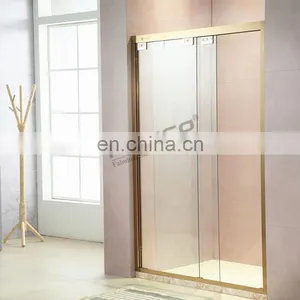 Small Shower Cubicle Steam Sliding Glass Shower Enclosure Shower Door thumbnail-2