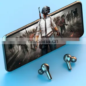 New Arrival R3 Bluetooth Headset Triple Digital Display With Tail Rod Dual Ear Wireless TWS Touch 5.0 Sports Bluetooth Headset thumbnail-4