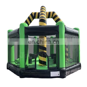 Green Inflatable Wipeout Wrecking Balls Commercial Party Events Actitivy Sports Game For Sale thumbnail-1