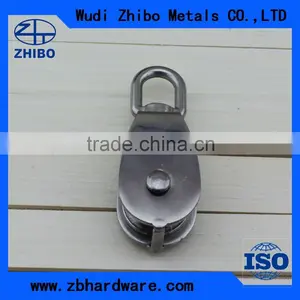 HOT SALE Stainless Steel Eye Swivel Pulley Block thumbnail-3