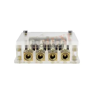 High Quality Clear Cover Automotive Brass Car Fuse Box thumbnail-5
