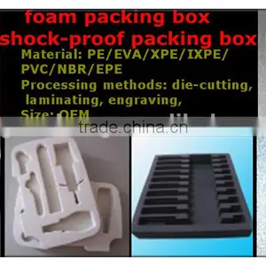 PE/XPE/IXPE/EVA/PU/EPE Foam Shockproof Packaging Foam Layer Packaging Molding Packaging Foam thumbnail-1