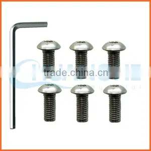 China Supplier Plastic Cap Head Anti-theft Screw thumbnail-2