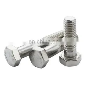 a2 70 M10x1.25 Stainless Steel Hexagon Bolt With ISO Certificate thumbnail-1