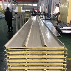 Sandwich Roofing Sheets Price Pir Insulated Wall Panels Clean Room Sandwich Panel thumbnail-2