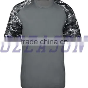 High Quality Customized Design Training Baseball Jersey T-shirts for Adult Men/women College Students Supplier's Choice thumbnail-4