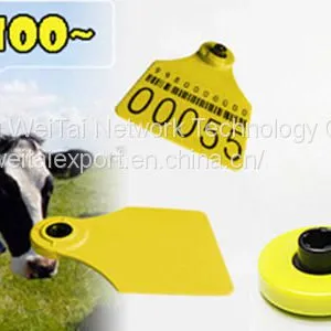 Factory Price 134.2khz RFID Smart Animal Ear Tags thumbnail-1