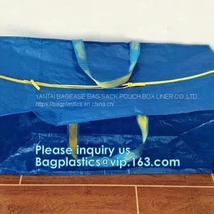 PP WOVEN SHOPPING BAGS, WOVEN BAGS, FABRIC BAGS, FOLDABLE SHOPPING BAGS, REUSABLE BAGS, PROMOTIONAL thumbnail-4