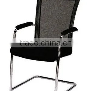 Steel Chrome Frame Office Conference Chair thumbnail-1