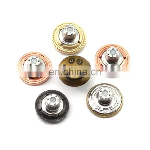 Custom Logo Color Small Delicate Metal Snap Button Press Stud Button For Purses Wallets Garments thumbnail-1