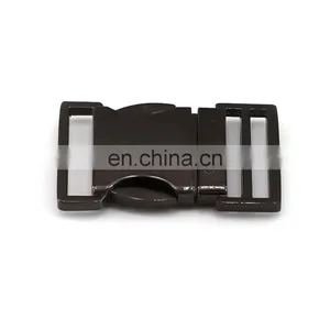 Strong Easy-to-pull Metal Zinc Alloy Buckle Quick Side Release Buckle For Schoolbag Knapsack Dog Collar thumbnail-1