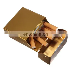 Cigars Accessories Stainless Steel Double Finger Cigar Cutter Knife Smoking Tools Cigars Case thumbnail-3