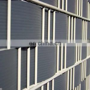 Custom PVC Zaun Streifen Hart Fence Privacy Protection Hard Pvc Strip Screen Fence 19cm*252cm,1450gsm thumbnail-4