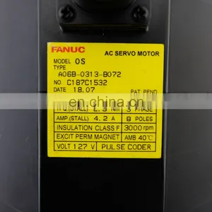 Fanuc ac Servo Motor A06B-0313-B072 Electric Motor thumbnail-2