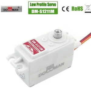 DM-S1211M Metal Gear Digital 12kg Low Profile rc Servo thumbnail-2