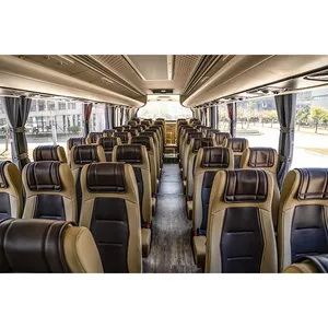 Chinese 12m 60-70 Seats Manual Passenger Bus Coach Vehicle Low Price and High Quality Diesel Automatic 65 Seats Coach Bus thumbnail-5