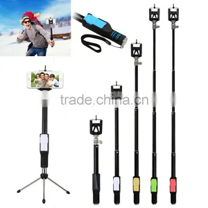 New Products 2016 Innovative Product Cable Take Pole Selfie Stick , Wireless Monopod Selfie Stick thumbnail-1