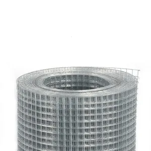 14x14 Welded Wire Mesh Roll 14 16 17 18 Gauge 1x2 Gi Galvanized Welded Wire Mesh Rolls and Panels Pedestrian Factory Direct thumbnail-5