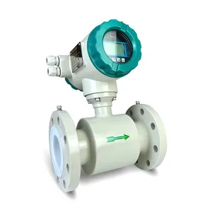 Easy Installation Water Flow Meter Digital Liquid Electromagnetic Flowmeter thumbnail-1