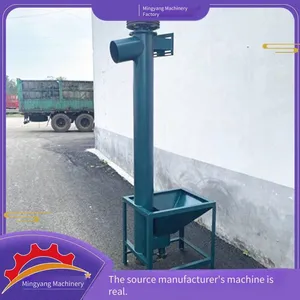 219 Diameter Fly Ash Vertical Feeder, 6-meter Long Sludge Powder Feeder, Thickened Pipe Wall Screw Conveyor thumbnail-5