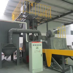 Removal of Old Steel Formwork, Aluminum Formwork, Cement Concrete Renovation, Automatic Shot Blasting, Sandblasting, and Cleaning Machine thumbnail-3