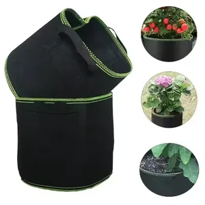 Heavy Duty Garden Fabric Grow Bags With Handles thumbnail-2