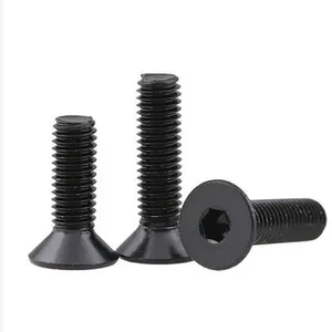 Black Oxide Metric Standard DIN7991 Csk Allen Screws thumbnail-1
