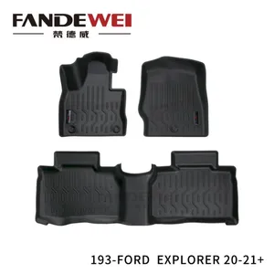 Use for FORD Bronco Odorles 3D Auto Carpet Car Floor Mat Luxury Carpet Easy to Clean Anti-slip Makers Custom All Weather Zero Formaldehyde Waterproof thumbnail-1